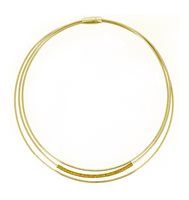 Collar Pesavento Mujer Polvere di Sogni Colours in Plata WPSCG167